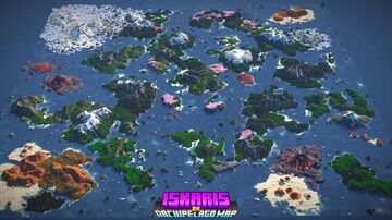 Iskaris – 8K, 1.21.5+ | Survival Friendly | Custom Caves & Structures | Java & Bedrock Minecraft Map & Project