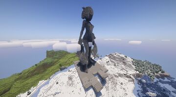 nazuna nanakusa statue Minecraft Map & Project