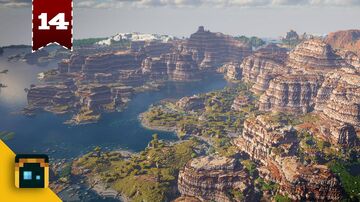 Advent Map 14 🎄 3k, 1.21.5, Mesas and African Savanna´s [Survival friendly world, Java] Minecraft Map & Project