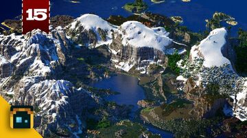 Advent Map 15 🎄 3k, 1.21.5, Valley of the 5 Mountains Minecraft Map & Project