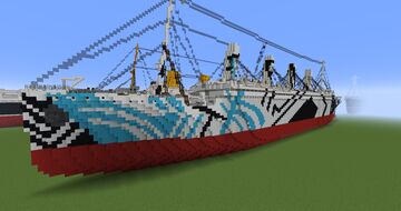 HMT Olympic Minecraft Map & Project