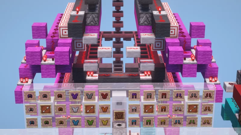 4096 Redstone Wardrobe
