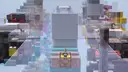 3x3 Hipster Door