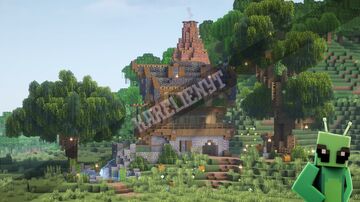 Fantasy Starter House - Schematic Download Minecraft Map & Project