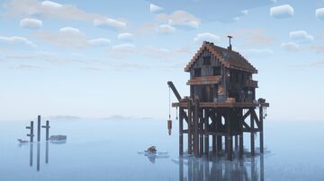 Fishing Hut Minecraft Map & Project