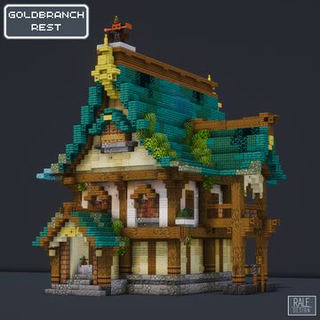 Medieval Rustmill Shack Minecraft Map & Project