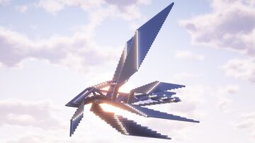 Ice Mosquito Ship Litematica Minecraft Map & Project