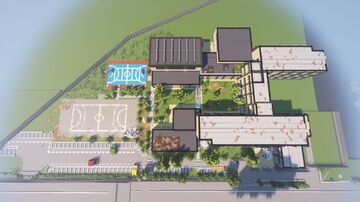 Liceo G. Marconi - Sassari - Ricostruzione in scala 1:1 Minecraft Map & Project