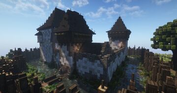 KCD2 Suchdol Castle inspired Minecraft Map & Project