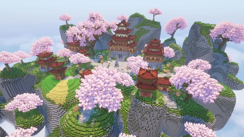 Lobby - Small Japan - [375x300] Minecraft Map