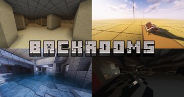 The Backrooms (Full Game) - 24 Full Levels Multiplayer Horror Experience Minecraft Map & Project