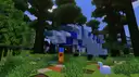 blue condor in the jungle biome.