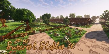 Suncrest Stables Minecraft Map & Project