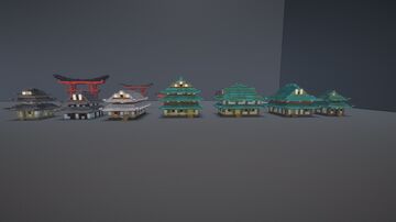 Japanese House Pack Minecraft Map & Project