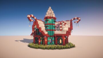 Christmas Medieval House – Download! Minecraft Map & Project