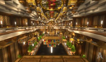 Parkour - Library [Playable] Minecraft Map & Project