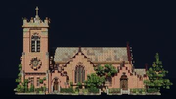 聖アグネス教会/St. Agnes Cathedral Minecraft Map & Project