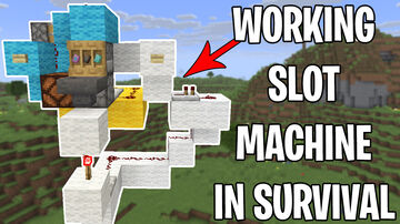 Working Slot Machine Minecraft Map & Project