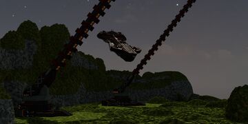 ECG Inter Planetary Coil Gun Platform (IPSHCG) Minecraft Map & Project