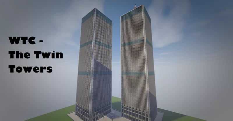 WTC - The Twin Towers [Java & Bedrock Edition]