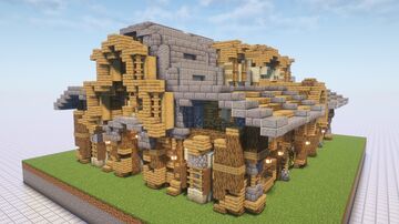 Animal Barn for Survival [Wool/Chicken farm] Minecraft Map & Project