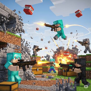 minecraft1.20.1 | 《Zero Hour Crisis》多人槍戰PVP地圖 Minecraft Map & Project
