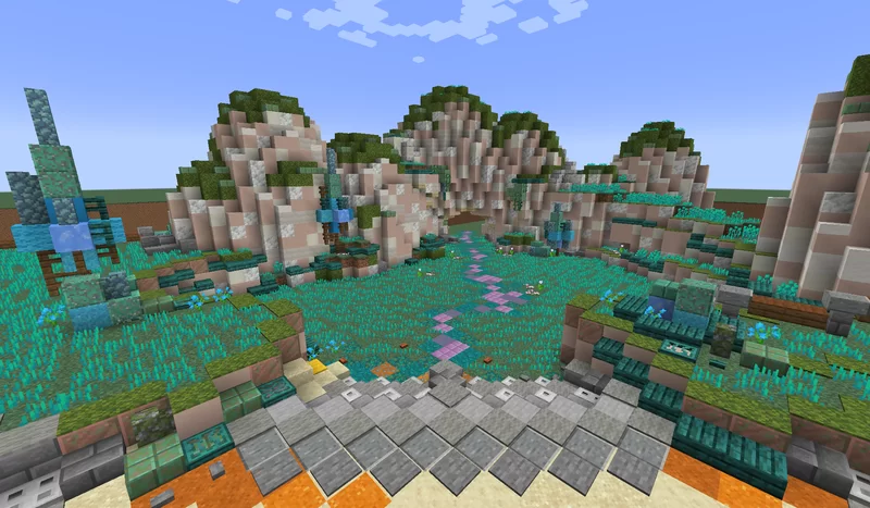 Entrance to The Rainbow Fields