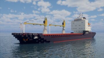 Pizhma general cargo ship Minecraft Map & Project