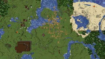Op Start Java 1.21.5 and Bedrock Minecraft Map & Project