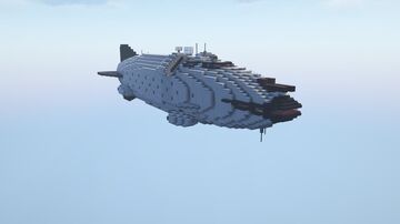 New Order Navy Destroyer-Class airship | movecraft compatible Minecraft Map & Project