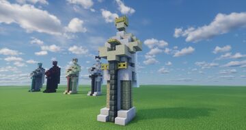 Simple Knight Statue Minecraft Map & Project