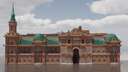 Casa Rosada. Italianate–Eclectic Architecture. Minecraft Map & Project