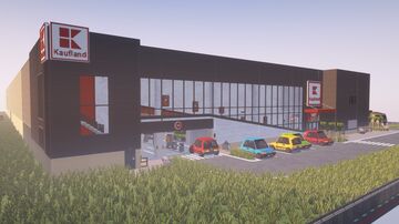 Largest Minecraft Kaufland 🛒🏗️ Minecraft Map & Project