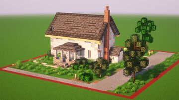 Simple American House [interior] Minecraft Map & Project