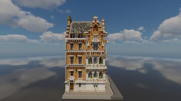 Cologne Townhouse, Cologne, Germany Minecraft Map & Project