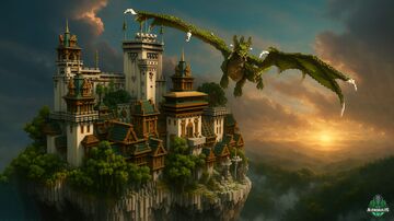 Dragonspire Aerie - AliensBuilds 🐲 Minecraft Map & Project