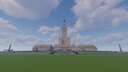 Palace of Culture and Science in Warsaw (PKiN), Poland "(1:1)" progress so far Minecraft Map & Project
