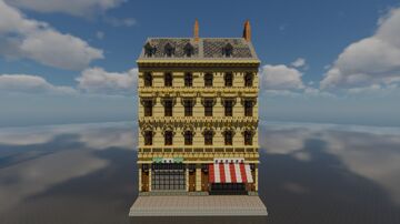 Aachener Straße 45 & 47 (Townhouses), Cologne, Germany Minecraft Map & Project