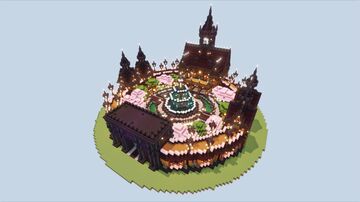 Circle Fortress Base (FREE DOWNLOAD + SCHEMATIC) Minecraft Map & Project