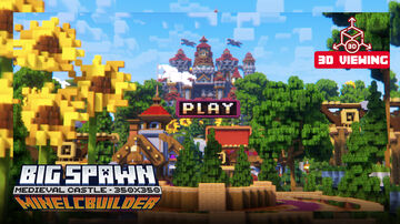 Castle Medieval Spawn Minecraft Map & Project