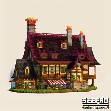 Crimson manor Minecraft Map & Project