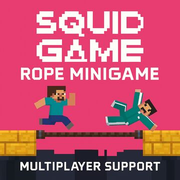 🎮Squid Game - Rope Game (multiplayer support) Minecraft Map & Project