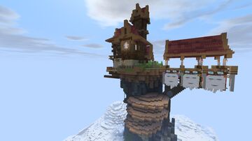 Ghast harbor Minecraft Map & Project