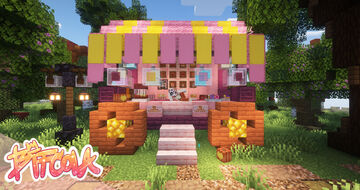 Bif's Festival Food Cart! Planting season jam! Minecraft Map & Project