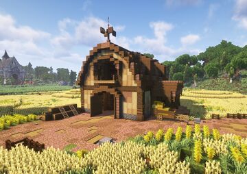 Breezehill Farm Minecraft Map & Project
