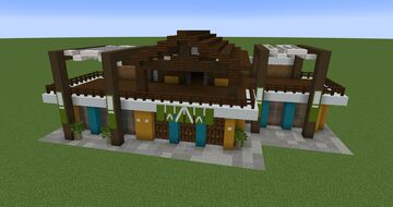 Jurassic World Evolution Clothes Store Minecraft Map & Project