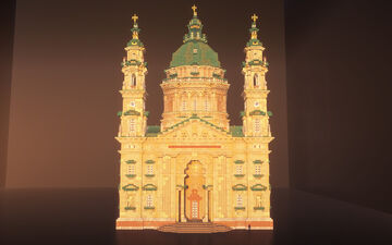 St.Stephen's Basilica Minecraft Map & Project