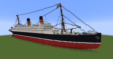 RMS Carmania Minecraft Map & Project