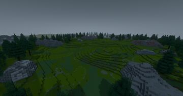 PvP Arena Forest 1.21.1 Minecraft Map & Project