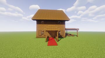 Minecraft Cozy spruce house 1.21.7 Minecraft Map & Project